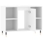 vidaXL Badschrank Weiß 80x33x60 cm Holzwerkstoff vidaXL Badschrank Weiß 80x33x60 cm Holzwerkstoff