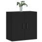 vidaXL Wandschrank Schwarz 60x31x60 cm Holzwerkstoff vidaXL Wandschrank Schwarz 60x31x60 cm Holzwerkstoff