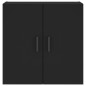 vidaXL Wandschrank Schwarz 60x31x60 cm Holzwerkstoff vidaXL Wandschrank Schwarz 60x31x60 cm Holzwerkstoff