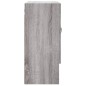 vidaXL Wandschrank Grau Sonoma 60x31x70 cm Holzwerkstoff
