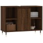 vidaXL Badschrank Braun Eichen-Optik 80x33x60 cm Holzwerkstoff vidaXL Badschrank Braun Eichen-Optik 80x33x60 cm Holzwerkstoff