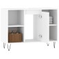 vidaXL Badschrank Weiß 80x33x60 cm Holzwerkstoff vidaXL Badschrank Weiß 80x33x60 cm Holzwerkstoff
