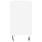 vidaXL Badschrank Weiß 80x33x60 cm Holzwerkstoff vidaXL Badschrank Weiß 80x33x60 cm Holzwerkstoff
