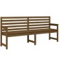 vidaXL Gartenbank Honigbraun 203,5x48x91,5 cm Massivholz Kiefer vidaXL Gartenbank Honigbraun 203,5x48x91,5 cm Massivholz Kiefer
