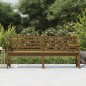 vidaXL Gartenbank Honigbraun 203,5x48x91,5 cm Massivholz Kiefer vidaXL Gartenbank Honigbraun 203,5x48x91,5 cm Massivholz Kiefer