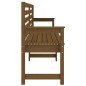 vidaXL Gartenbank Honigbraun 203,5x48x91,5 cm Massivholz Kiefer vidaXL Gartenbank Honigbraun 203,5x48x91,5 cm Massivholz Kiefer
