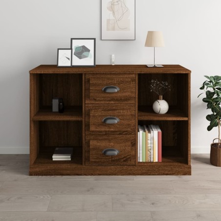 vidaXL Sideboard Braun Eichen-Optik 104,5x35,5x67,5 cm Holzwerkstoff
