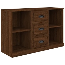 vidaXL Sideboard Braun Eichen-Optik 104,5x35,5x67,5 cm Holzwerkstoff