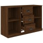 vidaXL Sideboard Braun Eichen-Optik 104,5x35,5x67,5 cm Holzwerkstoff vidaXL Sideboard Braun Eichen-Optik 104,5x35,5x67,5 cm Holzwerkstoff