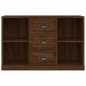 vidaXL Sideboard Braun Eichen-Optik 104,5x35,5x67,5 cm Holzwerkstoff vidaXL Sideboard Braun Eichen-Optik 104,5x35,5x67,5 cm Holzwerkstoff