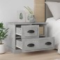 vidaXL Nachttisch Betongrau 60x39x45 cm vidaXL Nachttisch Betongrau 60x39x45 cm