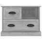 vidaXL Nachttisch Betongrau 60x39x45 cm vidaXL Nachttisch Betongrau 60x39x45 cm