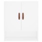 vidaXL Wandschrank Weiß 60x31x70 cm Holzwerkstoff vidaXL Wandschrank Weiß 60x31x70 cm Holzwerkstoff