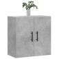vidaXL Wandschrank Betongrau 60x31x60 cm Holzwerkstoff vidaXL Wandschrank Betongrau 60x31x60 cm Holzwerkstoff