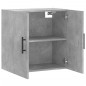 vidaXL Wandschrank Betongrau 60x31x60 cm Holzwerkstoff vidaXL Wandschrank Betongrau 60x31x60 cm Holzwerkstoff