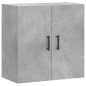 vidaXL Wandschrank Betongrau 60x31x60 cm Holzwerkstoff vidaXL Wandschrank Betongrau 60x31x60 cm Holzwerkstoff