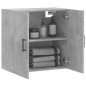 vidaXL Wandschrank Betongrau 60x31x60 cm Holzwerkstoff vidaXL Wandschrank Betongrau 60x31x60 cm Holzwerkstoff