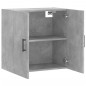 vidaXL Wandschrank Betongrau 60x31x60 cm Holzwerkstoff vidaXL Wandschrank Betongrau 60x31x60 cm Holzwerkstoff