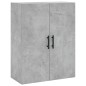 vidaXL Highboard Betongrau 69,5x34x180 cm Holzwerkstoff vidaXL Highboard Betongrau 69,5x34x180 cm Holzwerkstoff