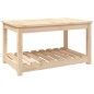 vidaXL Gartentisch 82,5x50,5x45 cm Massivholz Kiefer vidaXL Gartentisch 82,5x50,5x45 cm Massivholz Kiefer