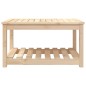 vidaXL Gartentisch 82,5x50,5x45 cm Massivholz Kiefer vidaXL Gartentisch 82,5x50,5x45 cm Massivholz Kiefer