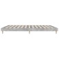 vidaXL Bettgestell Betongrau 160x200 cm Holzwerkstoff vidaXL Bettgestell Betongrau 160x200 cm Holzwerkstoff