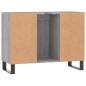 vidaXL Badschrank Grau Sonoma 80x33x60 cm Holzwerkstoff vidaXL Badschrank Grau Sonoma 80x33x60 cm Holzwerkstoff