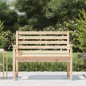 vidaXL Gartenbank 109x48x91,5 cm Massivholz Kiefer vidaXL Gartenbank 109x48x91,5 cm Massivholz Kiefer