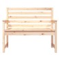 vidaXL Gartenbank 109x48x91,5 cm Massivholz Kiefer vidaXL Gartenbank 109x48x91,5 cm Massivholz Kiefer