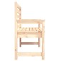 vidaXL Gartenbank 109x48x91,5 cm Massivholz Kiefer vidaXL Gartenbank 109x48x91,5 cm Massivholz Kiefer