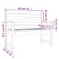 vidaXL Gartenbank 109x48x91,5 cm Massivholz Kiefer vidaXL Gartenbank 109x48x91,5 cm Massivholz Kiefer