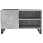 vidaXL Plattenschrank Betongrau 85x38x48 cm Holzwerkstoff vidaXL Plattenschrank Betongrau 85x38x48 cm Holzwerkstoff