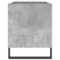 vidaXL Plattenschrank Betongrau 85x38x48 cm Holzwerkstoff vidaXL Plattenschrank Betongrau 85x38x48 cm Holzwerkstoff