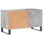 vidaXL Plattenschrank Betongrau 85x38x48 cm Holzwerkstoff vidaXL Plattenschrank Betongrau 85x38x48 cm Holzwerkstoff