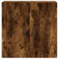 vidaXL Wandschrank Räuchereiche 60x31x60 cm Holzwerkstoff vidaXL Wandschrank Räuchereiche 60x31x60 cm Holzwerkstoff