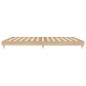 vidaXL Bettgestell Sonoma-Eiche 140x200 cm Holzwerkstoff vidaXL Bettgestell Sonoma-Eiche 140x200 cm Holzwerkstoff
