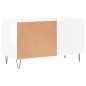vidaXL Plattenschrank Hochglanz-Weiß 85x38x48 cm Holzwerkstoff vidaXL Plattenschrank Hochglanz-Weiß 85x38x48 cm Holzwerkstoff