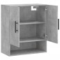 vidaXL Wandschrank Betongrau 60x31x70 cm Holzwerkstoff vidaXL Wandschrank Betongrau 60x31x70 cm Holzwerkstoff