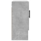 vidaXL Wandschrank Betongrau 60x31x70 cm Holzwerkstoff vidaXL Wandschrank Betongrau 60x31x70 cm Holzwerkstoff