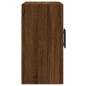 vidaXL Wandschrank Braun Eichen-Optik 60x31x60 cm Holzwerkstoff vidaXL Wandschrank Braun Eichen-Optik 60x31x60 cm Holzwerkstoff