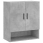 vidaXL Wandschrank Betongrau 60x31x70 cm Holzwerkstoff vidaXL Wandschrank Betongrau 60x31x70 cm Holzwerkstoff