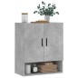 vidaXL Wandschrank Betongrau 60x31x70 cm Holzwerkstoff vidaXL Wandschrank Betongrau 60x31x70 cm Holzwerkstoff
