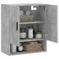 vidaXL Wandschrank Betongrau 60x31x70 cm Holzwerkstoff vidaXL Wandschrank Betongrau 60x31x70 cm Holzwerkstoff