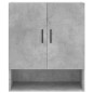vidaXL Wandschrank Betongrau 60x31x70 cm Holzwerkstoff vidaXL Wandschrank Betongrau 60x31x70 cm Holzwerkstoff
