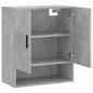 vidaXL Wandschrank Betongrau 60x31x70 cm Holzwerkstoff vidaXL Wandschrank Betongrau 60x31x70 cm Holzwerkstoff