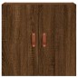 vidaXL Wandschrank Braun Eichen-Optik 60x31x60 cm Holzwerkstoff vidaXL Wandschrank Braun Eichen-Optik 60x31x60 cm Holzwerkstoff