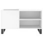 vidaXL Plattenschrank Weiß 85x38x48 cm Holzwerkstoff vidaXL Plattenschrank Weiß 85x38x48 cm Holzwerkstoff