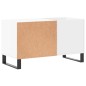 vidaXL Plattenschrank Weiß 85x38x48 cm Holzwerkstoff vidaXL Plattenschrank Weiß 85x38x48 cm Holzwerkstoff