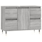 vidaXL Badschrank Grau Sonoma 80x33x60 cm Holzwerkstoff vidaXL Badschrank Grau Sonoma 80x33x60 cm Holzwerkstoff