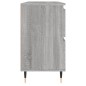 vidaXL Badschrank Grau Sonoma 80x33x60 cm Holzwerkstoff vidaXL Badschrank Grau Sonoma 80x33x60 cm Holzwerkstoff